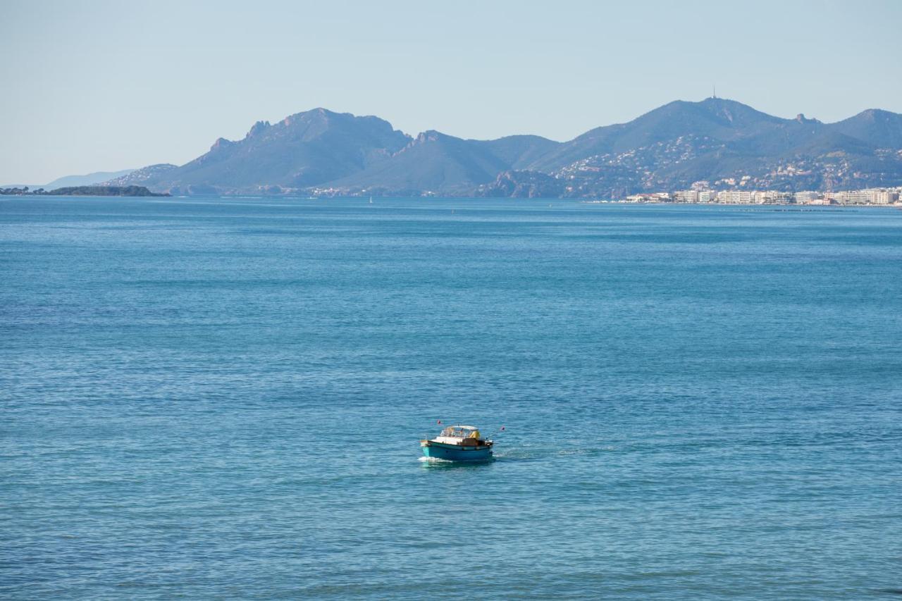 Vue Mer Panoramique, Clim, Balcon Et Plages Antibes Exterior foto